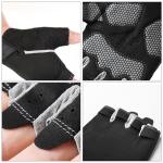 Mealah Workout Exercise Gloves for Men and Women - Breathable Fingerless Gym Gloves for Weightlifting Cycling Training Pull Up
