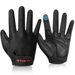 Full Finger Workout Gloves for Women Men- Weight Lifting Gloves with Full Palm Protection & Extra Grip for women Gym, weightlifting, Weight Lift, Rowing, Exercise, Sport, Cycling.fblack-Large