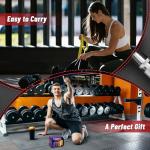 Resistance Bands for Working Out, 4-Level Pull Up Assistance Bands, Exercise Bands for Women & Men, Stretch Workout Bands for Full-Body Training, Fitness, Physical Therapy, Pull Up Bands at Home, Gym