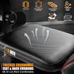 OPPSDECOR 900LBS Pro Weight Bench with Squat Rack | Easy Assembly | Flat Incline Decline Bench Press Set with Leg Developer & Preacher Curl, Heavy Duty Full-Body Home Gym Workout Station