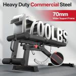 JOROTO 1500LB Adjustable Weight Bench, Heavy Duty Bench, Workout Bench Press for Home Gym Strength Training, Incline Flat Decline Sit Up Bench with Removable Foot Catch for Full Body Exercise