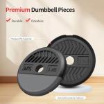 Adjustable Dumbbells,20/30/40/60/80lbs Free Weight Set with Connector, 4 in1 Dumbbells Set Used as Barbell/Kettlebells/Push up Stand, Fitness Workout Equipment for Home Gym for Youth,Women/Men