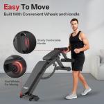 JOROTO 1500LB Adjustable Weight Bench, Heavy Duty Bench, Workout Bench Press for Home Gym Strength Training, Incline Flat Decline Sit Up Bench with Removable Foot Catch for Full Body Exercise