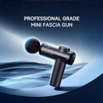 Aptin Portable Deep Tissue Muscle Massage Gun – 99-Speed Handheld Percussion Massager with LCD Display, Quiet Motor, 6 Heads & Carrying Case – Rechargeable Body Relaxation Tool for Active Lifestyles