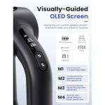 BOB AND BRAD D6 Pro Plus Massage Gun with Heat, Deep Tissue Percussion with 16mm Amplitude, Professional Muscle Massager Gun for Athletes, Quiet Electric Handheld Massager