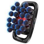 20-Head Massage Gun Set, 3200mAh Electric Deep Tissue Percussion Massager with 3 Modes & 30 Intensities, Quiet Muscle Massage Gun for Back, Shoulders, Legs, Foot, Body Muscle Pain Relief（Matte Black）