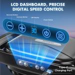 20-Head Massage Gun Set, 3200mAh Electric Deep Tissue Percussion Massager with 3 Modes & 30 Intensities, Quiet Muscle Massage Gun for Back, Shoulders, Legs, Foot, Body Muscle Pain Relief（Matte Black）