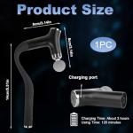 patpaw 2-in-1 Back Massage Gun for Hard-to-Reach Areas, Detachable Deep Tissue Muscle Massager with Extension Handle for Mid Back, Shoulders & Lower Back, 12-Speed Percussion Handheld Massager