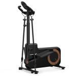 MERACH Elliptical Exercise Machine, Hyper-Quiet Magnetic Drive Elliptical Machine with 16 Resistance Levels, 330LBS Loading Capacity, Compact Elliptical Training Machines with MERACH App