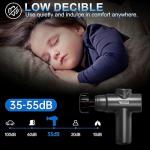 LEERCON Massage Gun with Heat Deep Tissue Back Massager Gun for Pain Relief, Percussion Massage Gun - Birthday Gifts for Men Women Dad Mom him