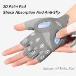 Eohak Workout Gloves for Men & Women Full Palm Protection Breathable Exercise Gloves, Lightweight Fitness Gloves for Pull Up, Dumbbells, Cycling