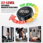 GOIMU Elliptical Machine, Elliptical Exercise Machine for Home with Hyper-Quiet Magnetic Driving System, Elliptical Trainer with 15.5IN Stride, 350LBS Loading Capacity