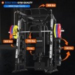 SunHome Smith Machine & Power Cage for Home Gym