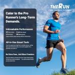 THERUN 20% Auto Incline Treadmill, 12 MPH and 3.5 HP, 55" x 20" Large Running Belt with Advanced Console, All-in-One Foldable Treadmills for Home with Incline for Intensive Workout