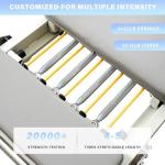 HOWHAI Reformer Pilates Machine, Foldable Pilates Reformer with Jump Board, Pilates Equipment for Home Gym Studio Use with 153 lbs Adjustable Resistance (400lbs Capacity)