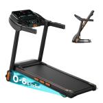 Treadmill for Home, 3.0HP Folding Treadmill with Incline, 300 lbs Capacity, Bluetooth & Heart Rate Sensor, Space-Saving Design