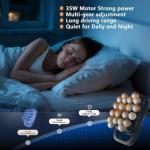 20 Head Massage Gun,More Powerful than 16 Head Massager,Deep Tissue Massager Gun with 3 Modes & 30 Levels, Muscle Massager for Pain Relief,Back Massager,Handheld Massager for Back,Neck,Shoulder
