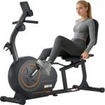 JEEKEE Recumbent Exercise Bike for Seniors,Whisper-Quiet Stationary Bikes for Home, 400LB Weight Capacity & 16 Levels Magnetic Resistance, Heart Rate Handle,2311DX