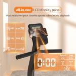 JEEKEE Recumbent Exercise Bike for Seniors,Whisper-Quiet Stationary Bikes for Home, 400LB Weight Capacity & 16 Levels Magnetic Resistance, Heart Rate Handle,2311DX