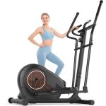 Elliptical Exercise Machine, Elliptical Machine for Home with Ultra-Smooth Magnetic Resistance,Elliptical Trainer with 14 Levels, 15.5"-18" Stride 500lb Loading, Home Gym Equipment 95% Pre-Assembled