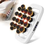 Shineforu 20-Head Massage Gun, 30 Intensity Levels 3 Modes, Deep Tissue Massager with 50KG Force & Noise-Free Motor for Neck Back Legs Shoulders, Portable for Full Body Muscle Recovery