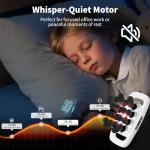 Shineforu 20-Head Massage Gun, 30 Intensity Levels 3 Modes, Deep Tissue Massager with 50KG Force & Noise-Free Motor for Neck Back Legs Shoulders, Portable for Full Body Muscle Recovery