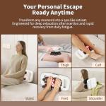 Shineforu 20-Head Massage Gun, 30 Intensity Levels 3 Modes, Deep Tissue Massager with 50KG Force & Noise-Free Motor for Neck Back Legs Shoulders, Portable for Full Body Muscle Recovery