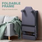 ARKANTOS Pilates Reformer Foldable, Pilates Machine, Pilates Equipment for Gym Workout and Home Use, Suitable for Intermediate and Beginners Users (Grey)