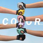 LIFECT Freedom Workout Gloves, Knuckle Weight Lifting Shorty Fingerless Gloves with Curved Open Back, for Powerlifting, Gym, Women and Men(Black, Large)