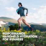 HydraPak SkyFlask Speed - Collapsible Handheld Running Water Bottle (350ml) - Adjustable Strap, Lightweight, Spill-Proof Cap