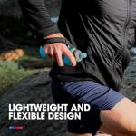 HydraPak SkyFlask Speed - Collapsible Handheld Running Water Bottle (350ml) - Adjustable Strap, Lightweight, Spill-Proof Cap