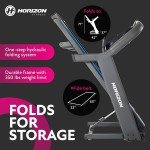 Horizon Fitness 7.4 Smart Folding Treadmill
