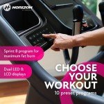 Horizon Fitness 7.4 Smart Folding Treadmill