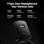 Quiet Belt Drive Stationary Exercise Bike for Home with 0–100 Adjustable Resistance, App Compatible, 300 LB Weight Capacity, Tablet Holder & Heart Rate Monitor