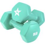 Yes4All Dumbbell Vinyl Coated - 8 lbs - Bermuda - Pair