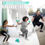 Yes4All Dumbbell Vinyl Coated - 8 lbs - Bermuda - Pair