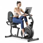 MERACH Recumbent Exercise Bikes for Home with Heart Rate Handle, 8-Level Resistance, Exclusive Apps, Stationary Bikes for Home, Magnetic Recumbent Exercise Bike for Seniors Gym (S08 Next-generation Recumbent Bike)