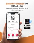 MERACH Recumbent Exercise Bikes for Home with Heart Rate Handle, 8-Level Resistance, Exclusive Apps, Stationary Bikes for Home, Magnetic Recumbent Exercise Bike for Seniors Gym (S08 Next-generation Recumbent Bike)