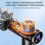 AxBerry Massage Gun Deep Tissue, Body Massager, Percussion Massage Gun, Handheld Massage Gun for Back Shoulder Muscle Pain Relief, Portable Quiet Professional Muscle Gun Mini Massager