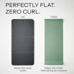 Stakt The Original Foldable Yoga Mat, Premium Foldable Exercise & Workout Mat with Non-Slip Surface, Lightweight Portable for Studio or Home Use, As Seen on Shark Tank - Seafoam