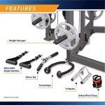 MARcy Classico Smith Machine and Weight Bench Combo