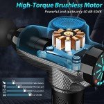 DARKIRON 10-Speed Muscle Massage Gun with 15 Heads