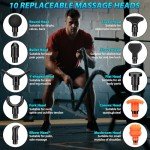 DARKIRON 10-Speed Muscle Massage Gun with 15 Heads