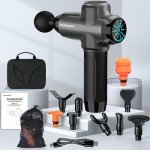 DARKIRON 10-Speed Muscle Massage Gun with 15 Heads
