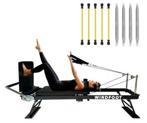 Windfoot Foldable Pilates Reformer with Jump Board