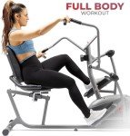 Sunny Health & Fitness Interactive Recumbent Elliptical