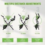 Caromix 4-in-1 Foldable Magnetic Exercise Bike