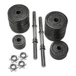 Adjustable 52.5-Pound Dumbbell Set by CAP Barbell