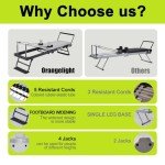 Orangelight Foldable Pilates Reformers for Home Gym