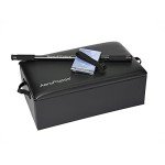 Stamina Products 05-0025 AeroPilates Reformer Accessory Elevation Box and Pole for Exercise Strength, Balance, Range of Motion, Black